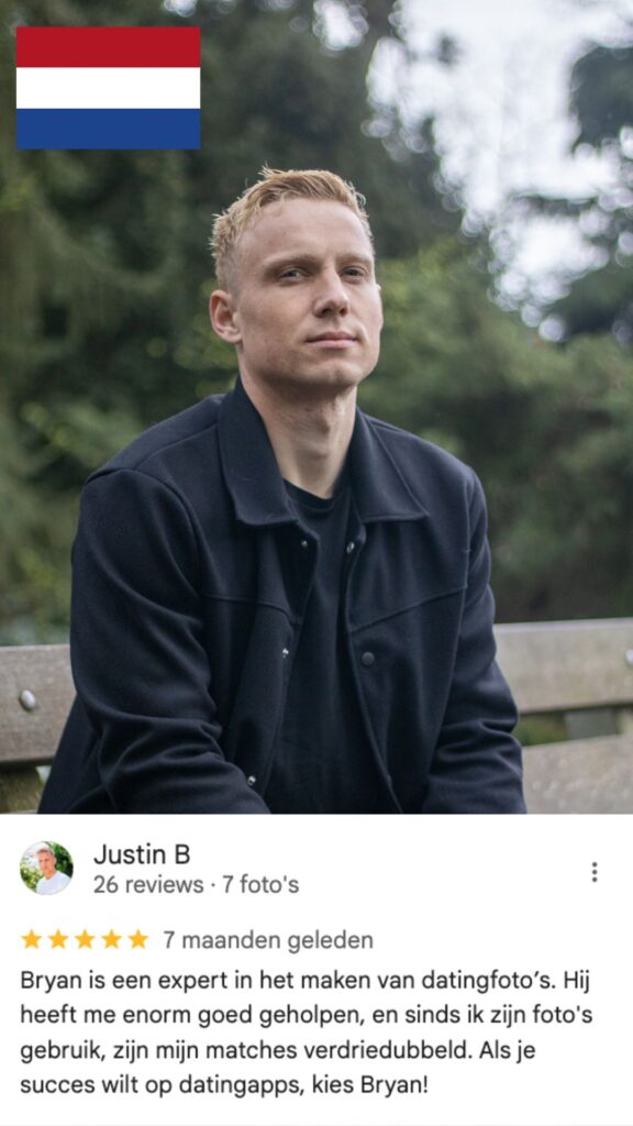 Review from a dating photography client - Justin