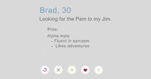 Photos are better than bios on dating apps